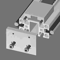 Attach Tensioners To 45x90 Aluminum Extrusion